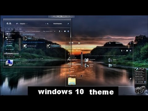 full glass theme windows 10